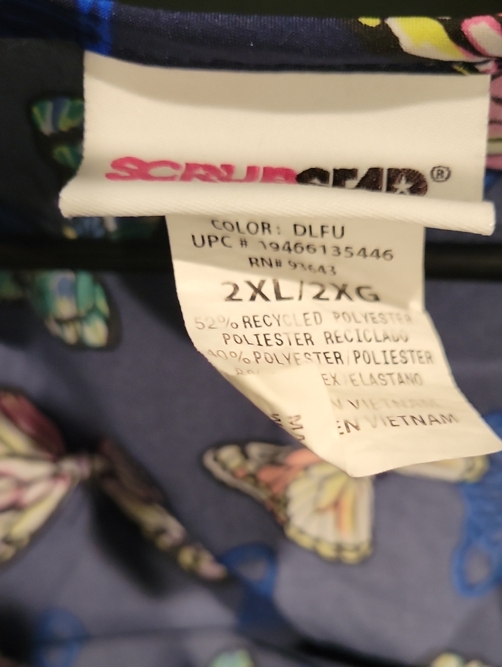 Scrub TOP - Picture 3 of 3
